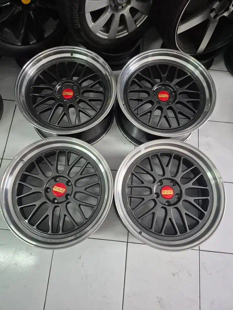 Jual velg rep.BBS LM R20 pcd 5*114.3 lenar 8.5/9.5 Et45..4pcs