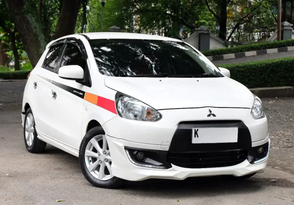 2015 Mirage Sport Matic, KM 70rb, Cat Ori, Pajak Panjang