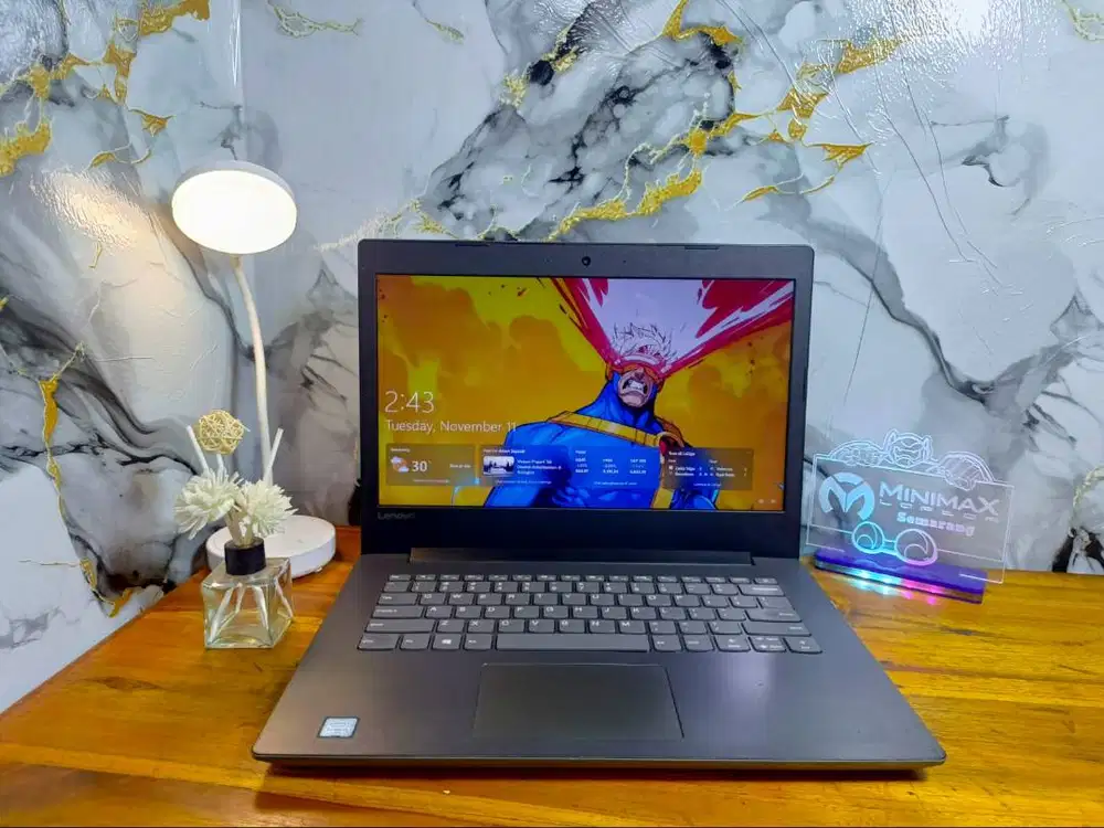 Lenovo Ideapad 320 core i3 RAM 8GB  SSD 256GB windows 10 ori siap paka