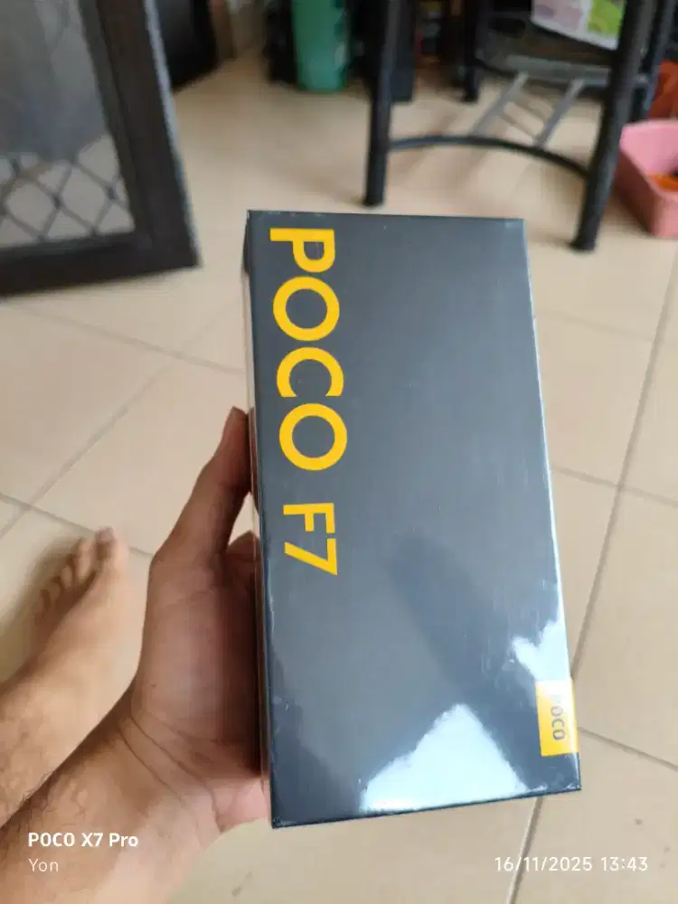 POCO F7 SILVER 12/512 BARU