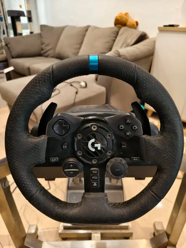 Logitech G923 + Driving Force Shifter + Rig Custom Stainless