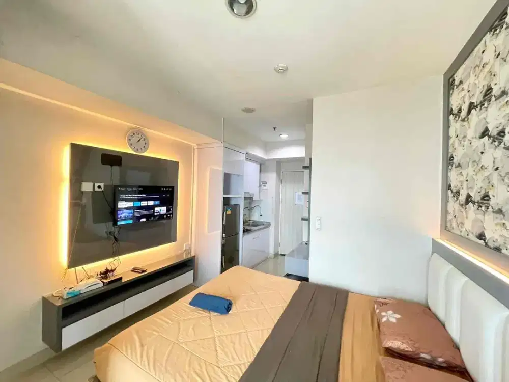 sewa harian dan transit apartemen grand kamala lagoon bekasi