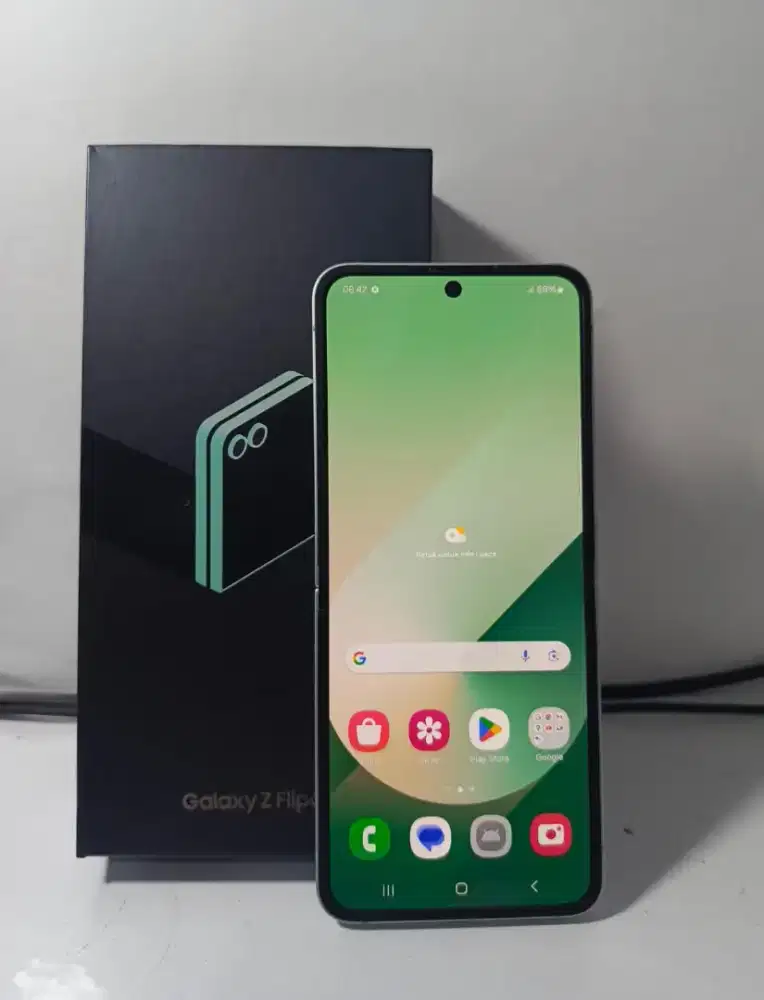 SAMSUNG Z FLIP 6 5G RAM 12/512GB ORIGINAL SEIN NORMAL MULUS FULLSHET