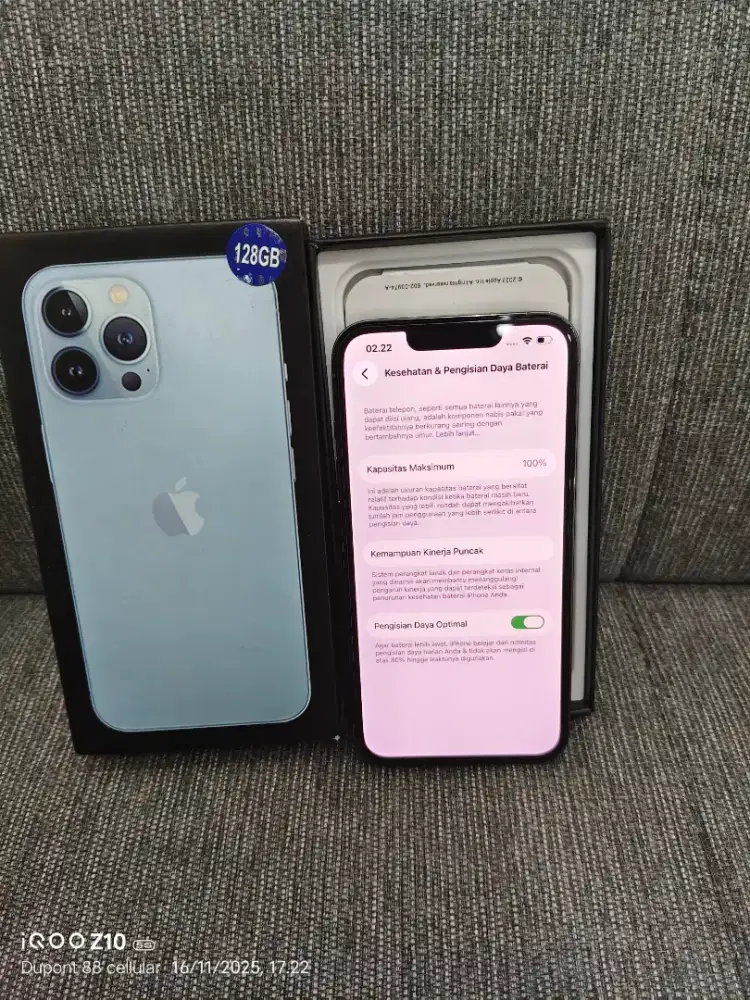 13 pro 128 resmi cukai