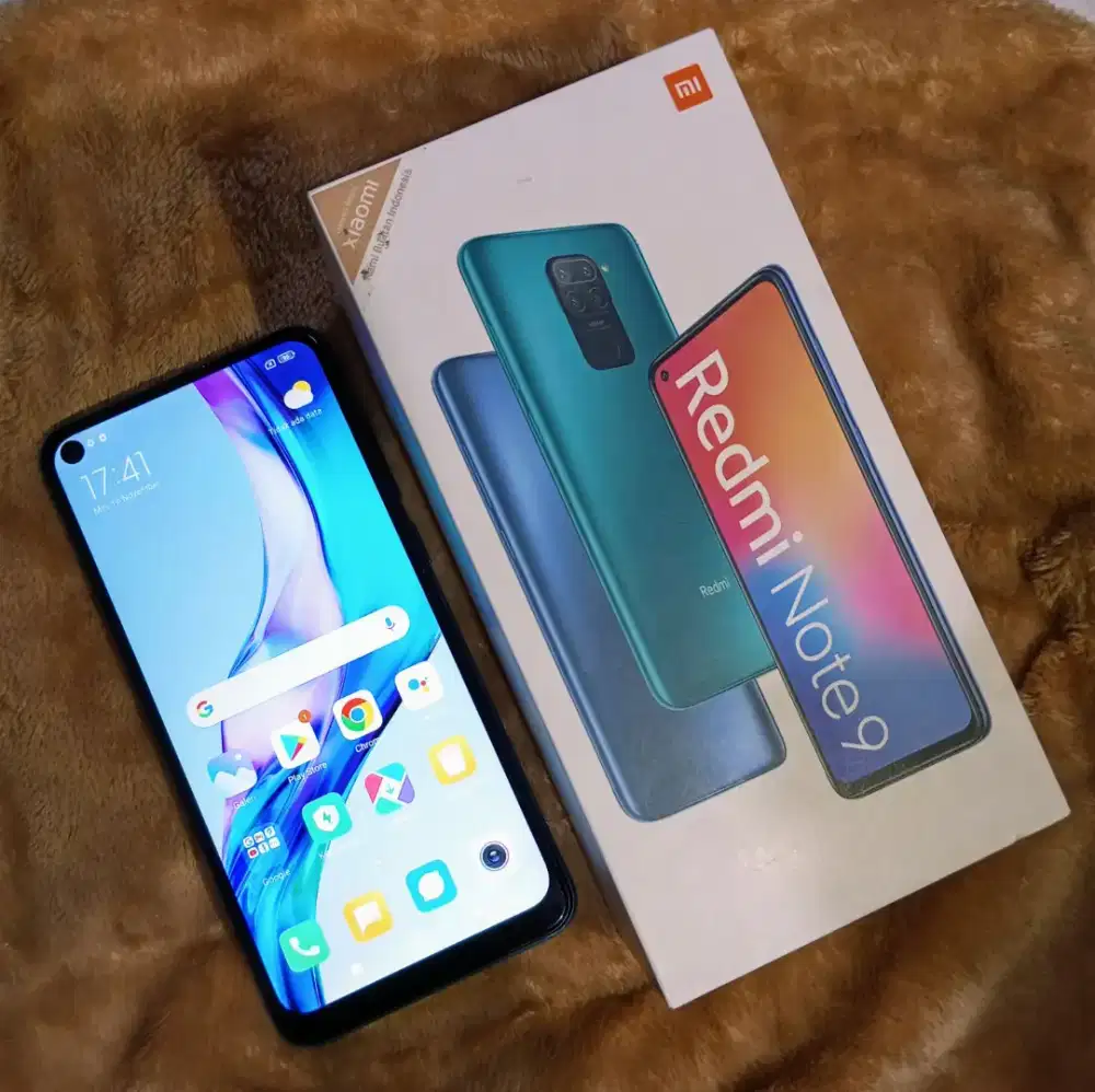 Xiaomi Redmi note 9 Ram 4/64 Fullset No minus
