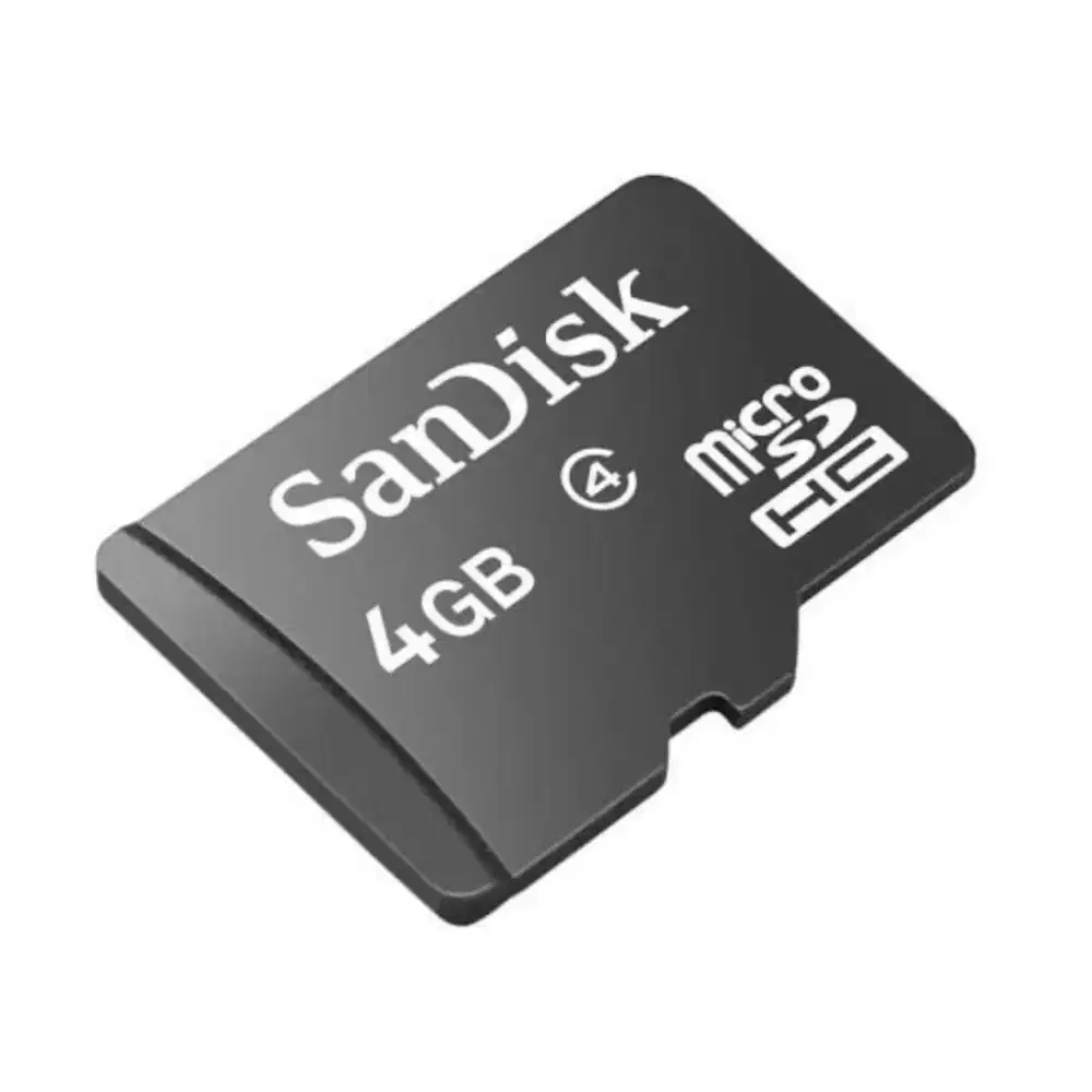 Kartu micro SD merk SanDisk 4 giga