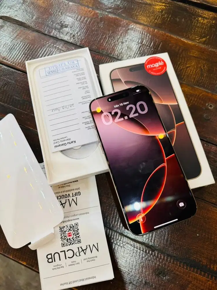 Iphone 16 promax 256 ibox 1 bulan pakai
