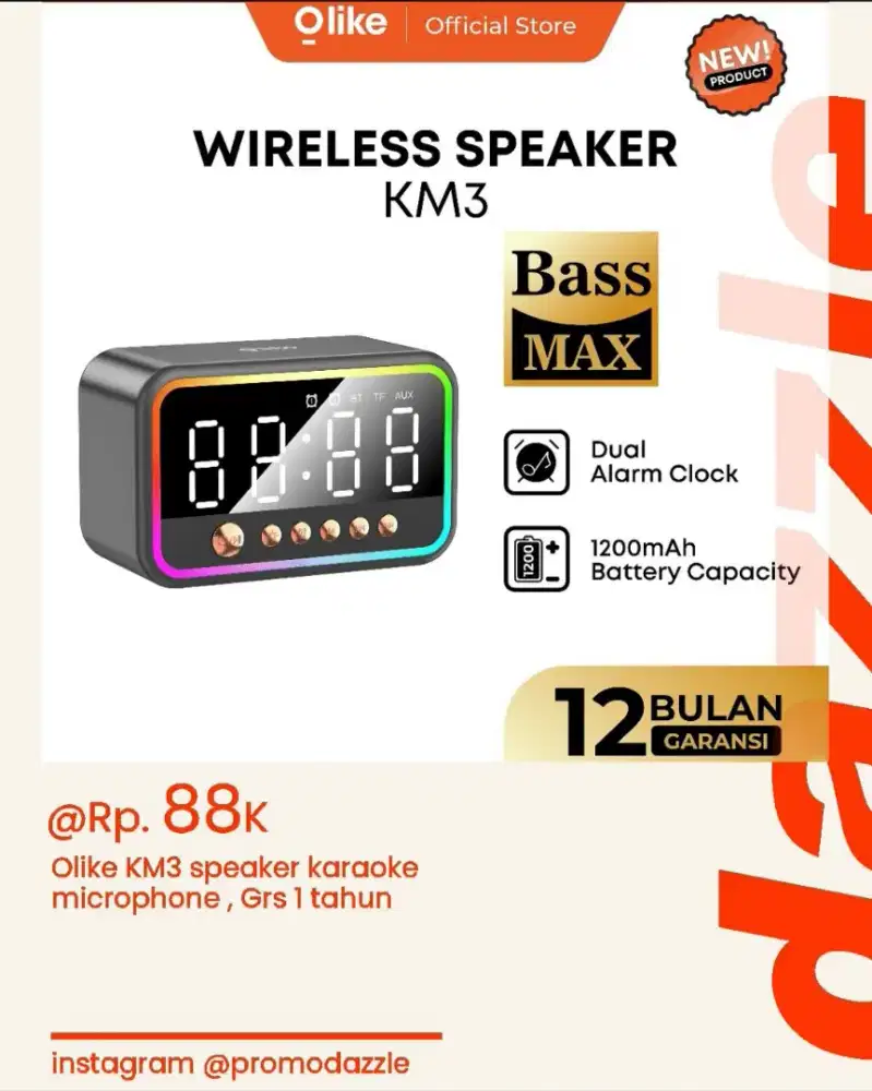 Speaker bluetooth OLIKE KM3