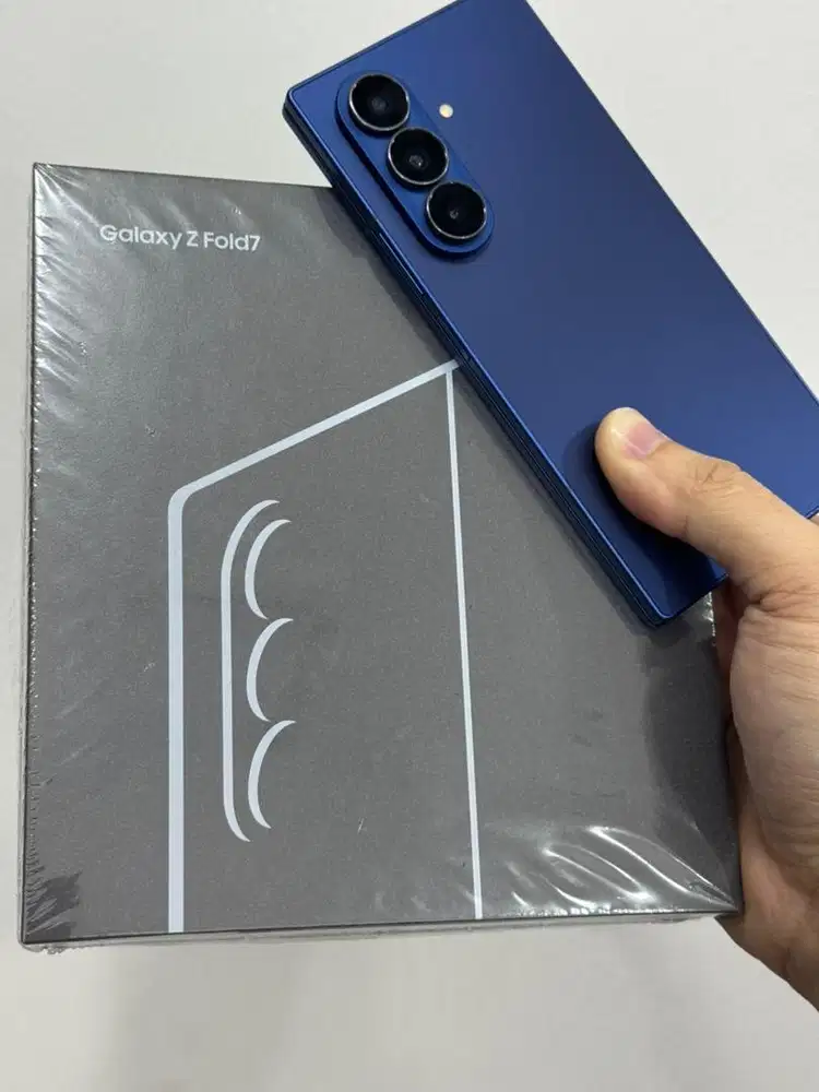 Samsung Z Fold 7 5G Blue 12/256Gb (Baru 1 Bulan)
