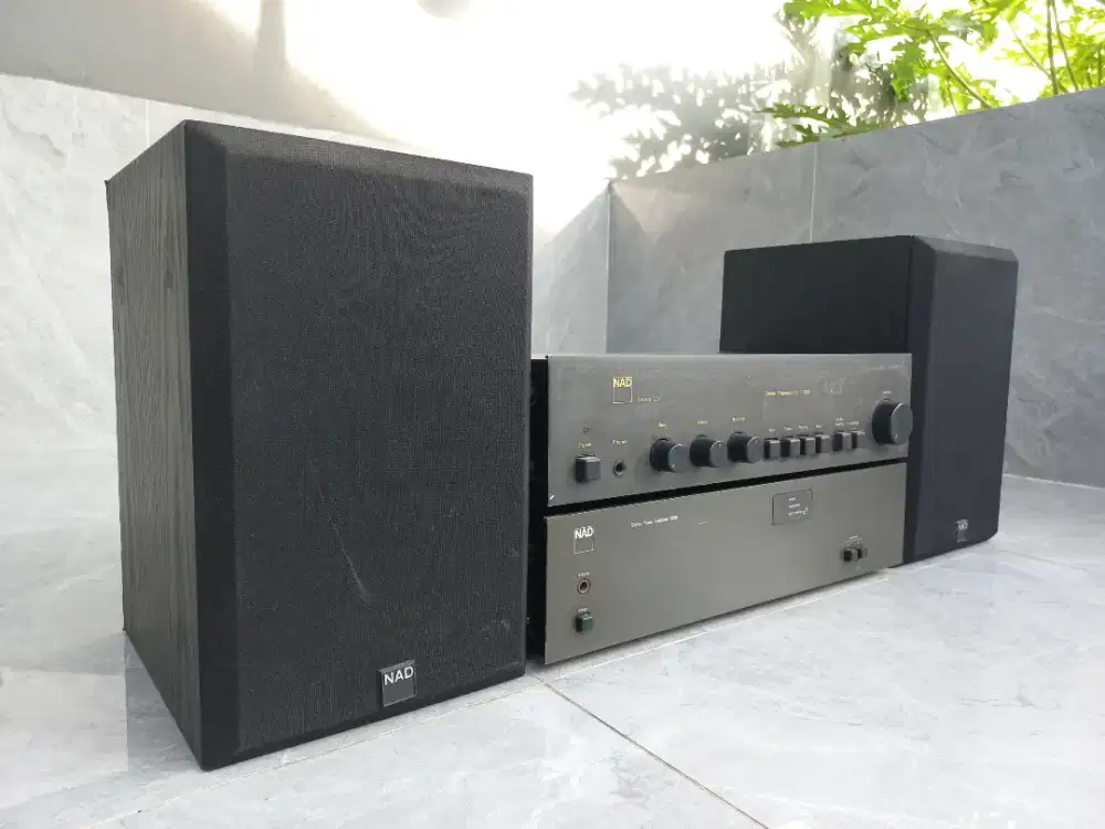 Paket Audio NAD Pream 1020+Power NAD 2150+Speaker NAD 800