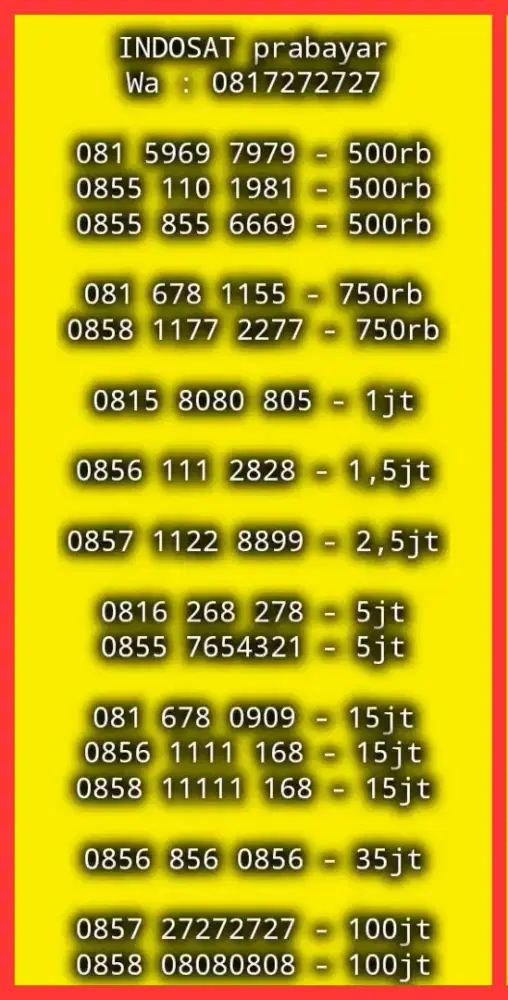 CANTIK KOLEKSI INDOSAT