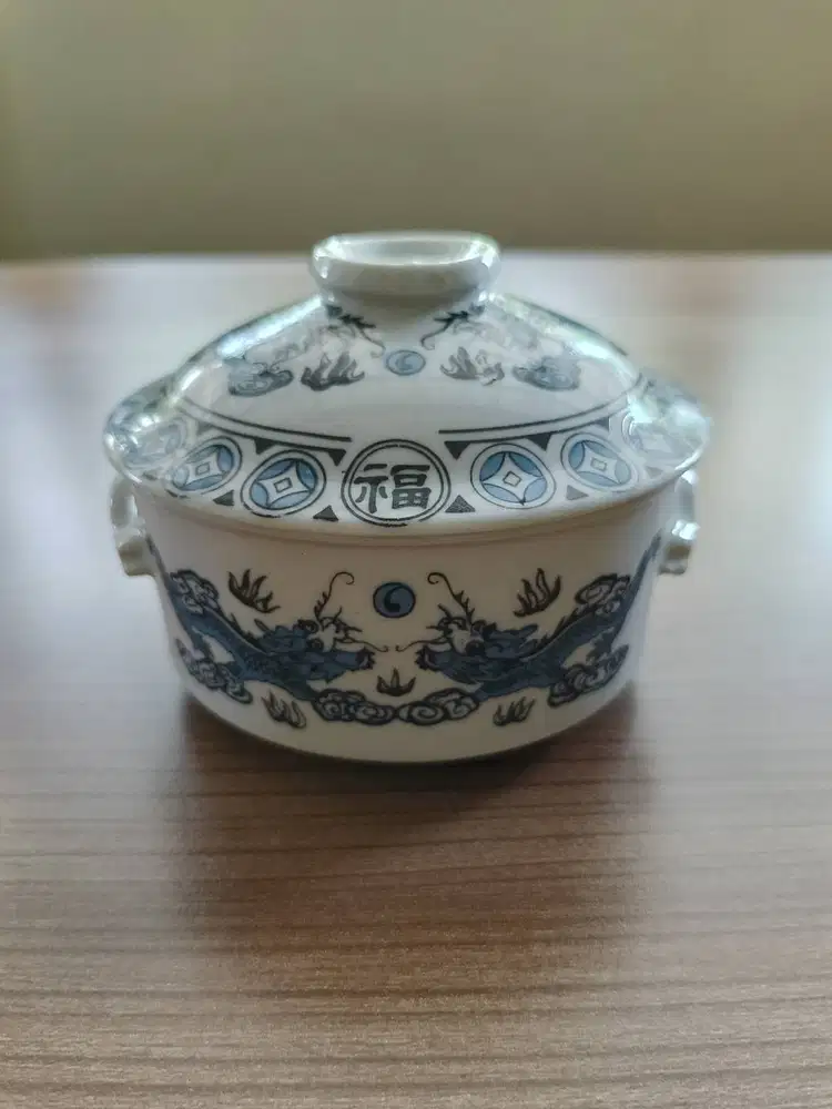 JUAL MANGKOK SOUP KERAMIK VINTAGE ASLI TIONGKOK