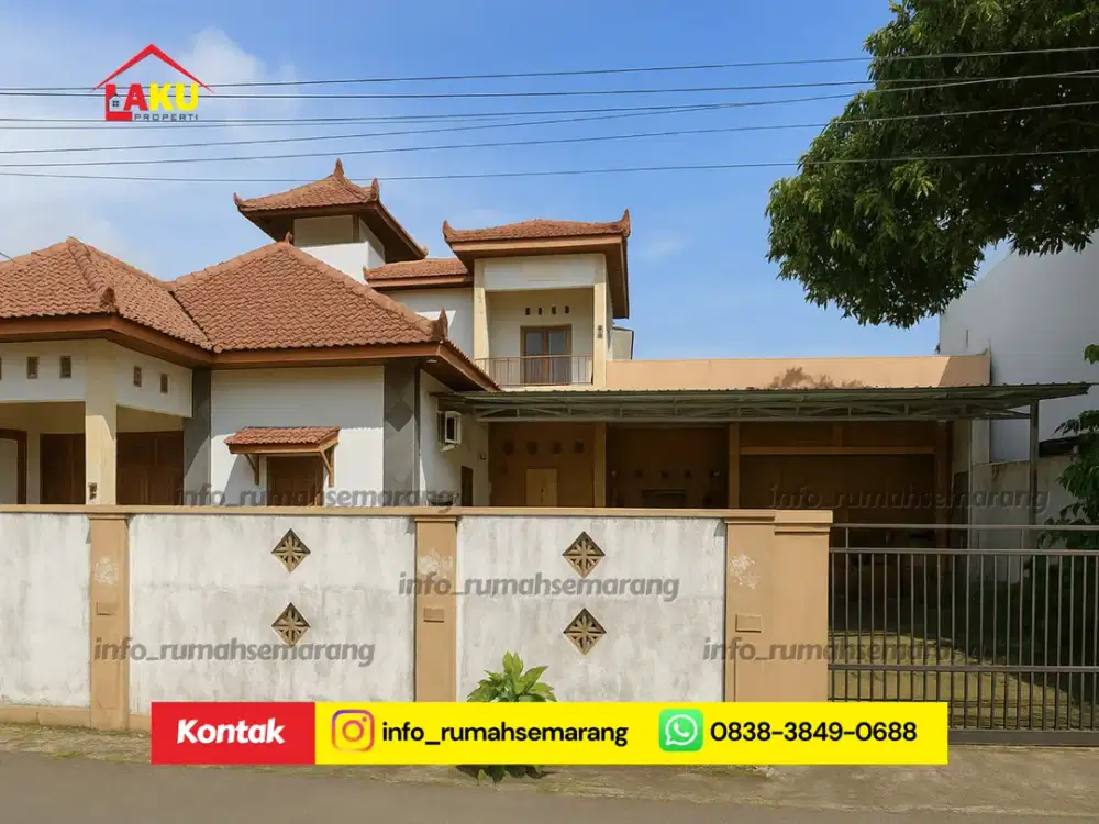 Hot Promo! Rumah Eksklusif Jangli Utama – Garasi 5 Mobil, Mini Pool, SHM