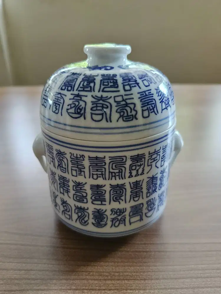 JUAL TOPLES KERAMIK VINTAGE ASLI TIONGKOK