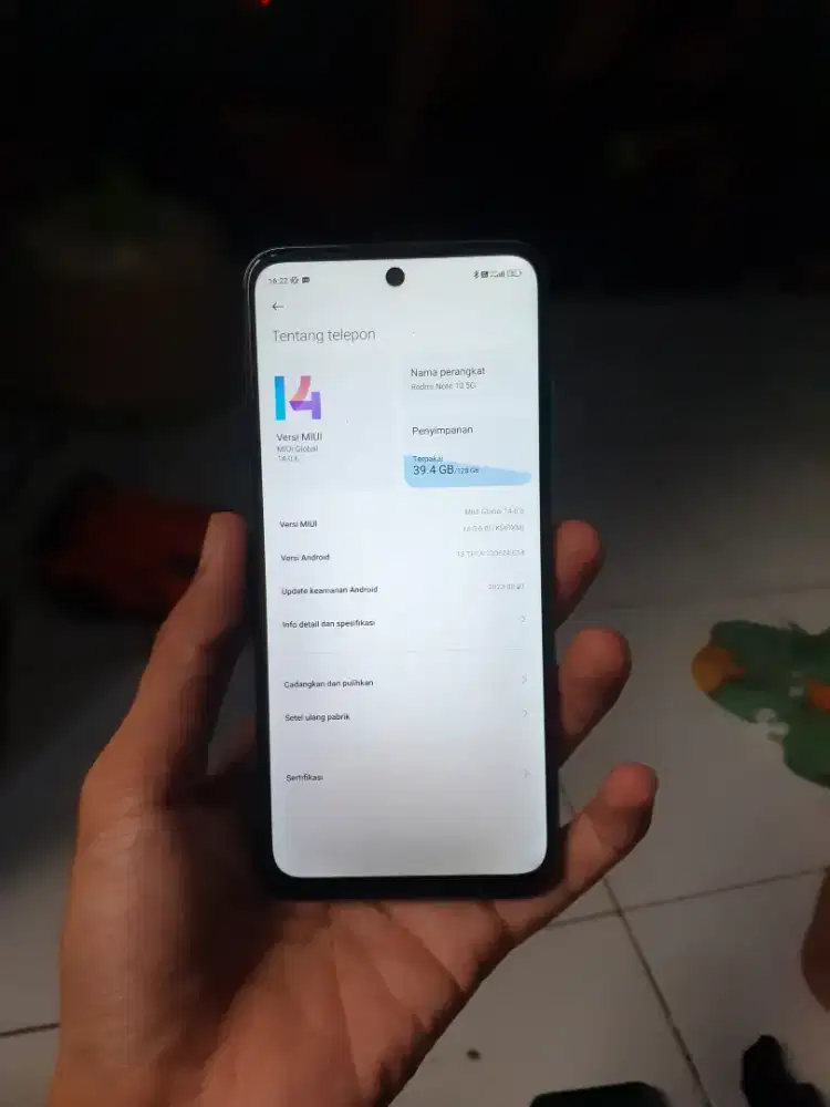 xiaomi note 10 5G ram 8/128gb