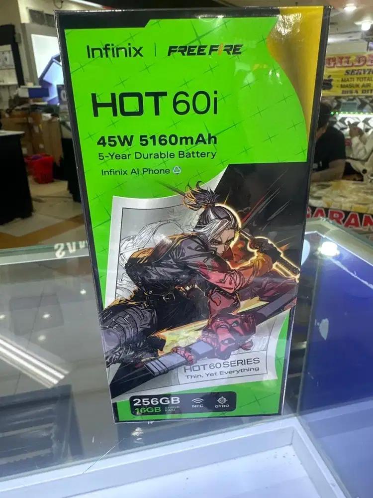 hot 60i 8/256 resmi new