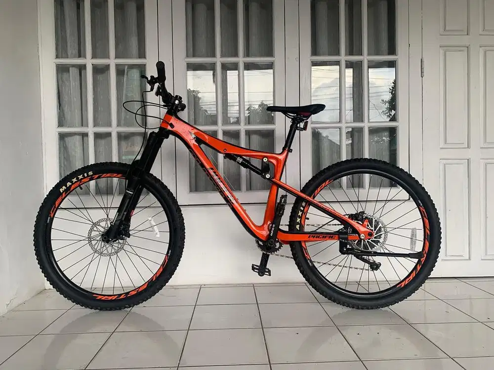 Jual sepeda MTB Pasific Skeleton LX 1.0 Carbon.