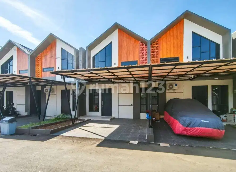 RUMAH BARU DESIGN MODERN SIAP HUNI SHM HARGA MURAH DIJUAL CEPAT