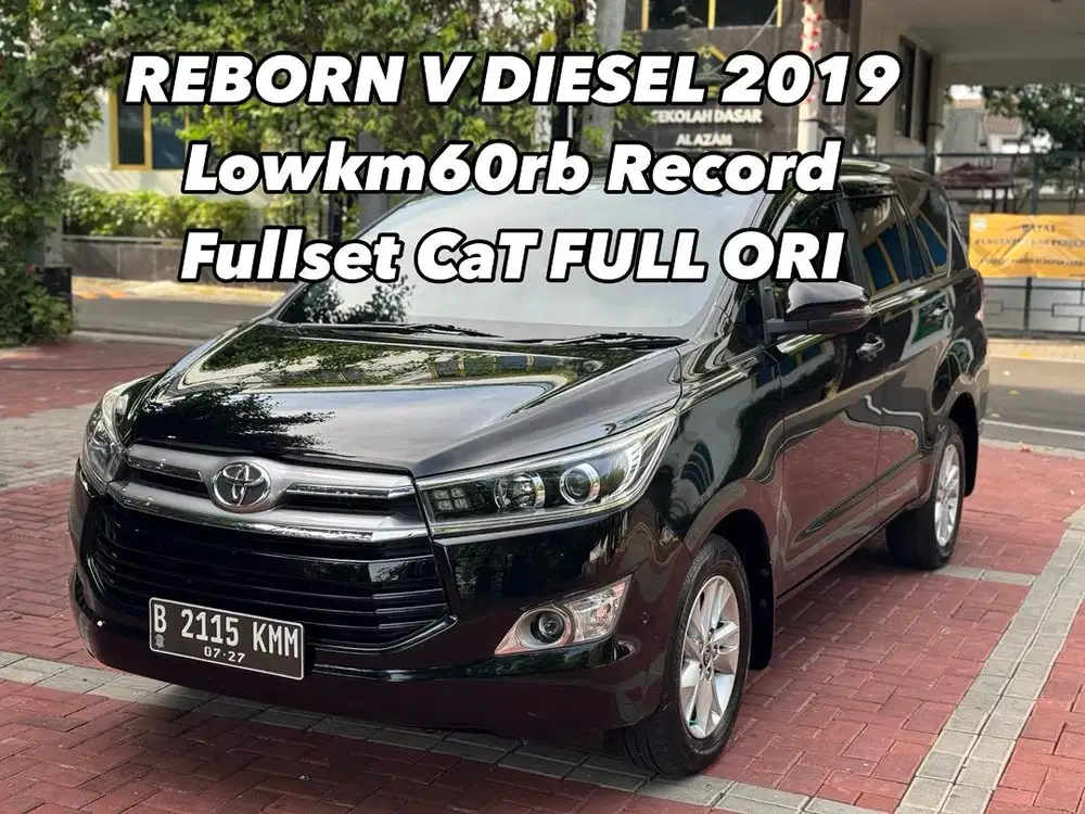 REBORN V DIESEL 2019 AT KM60rb FULL ORI ANTIK RECORD