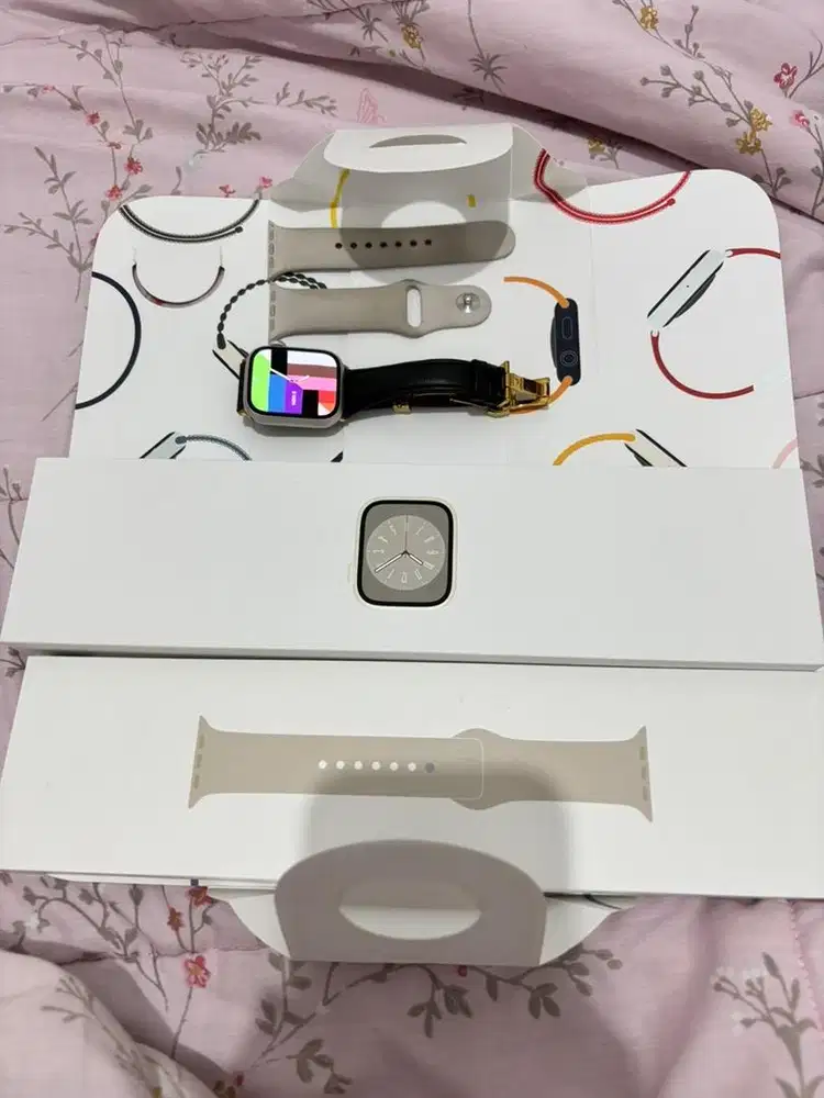 Iwatch Apple series 8 41mm starlight