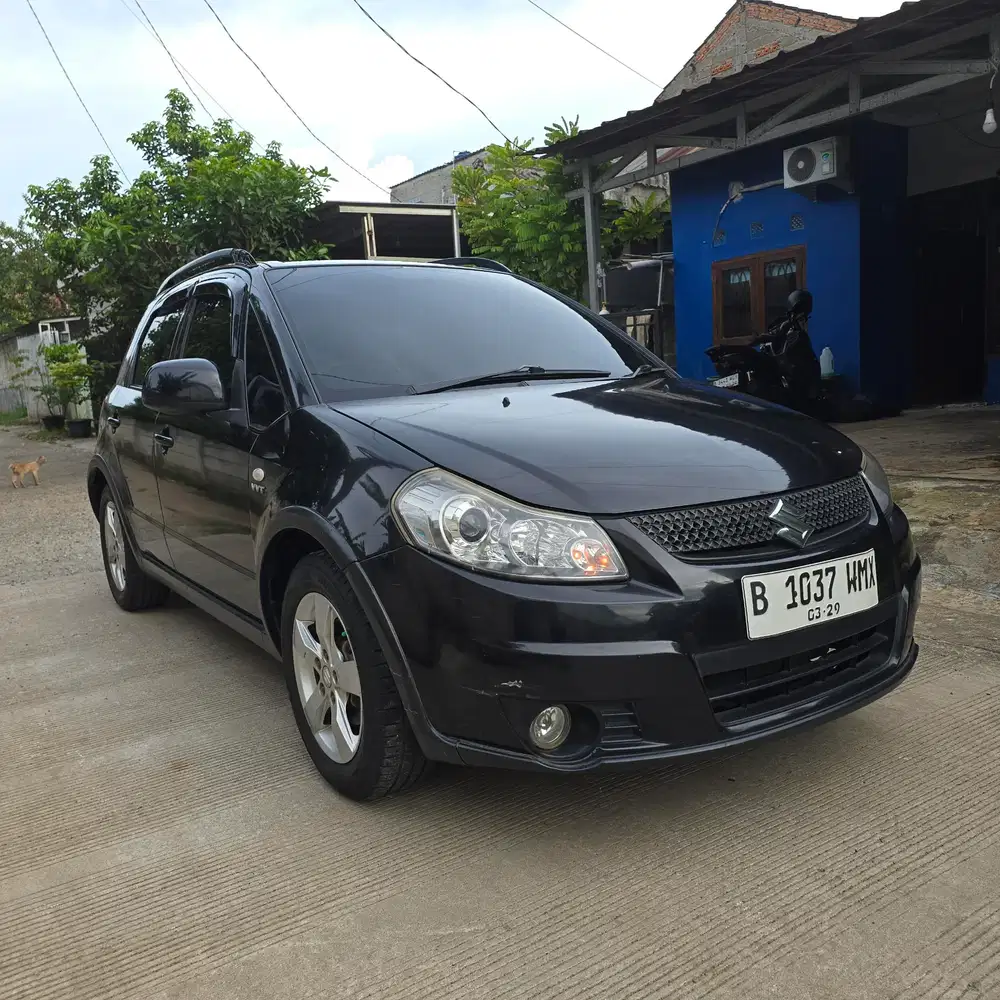Mobil Suzuki SX4 2012 Xover Hitam Pajak Hidup X-Over