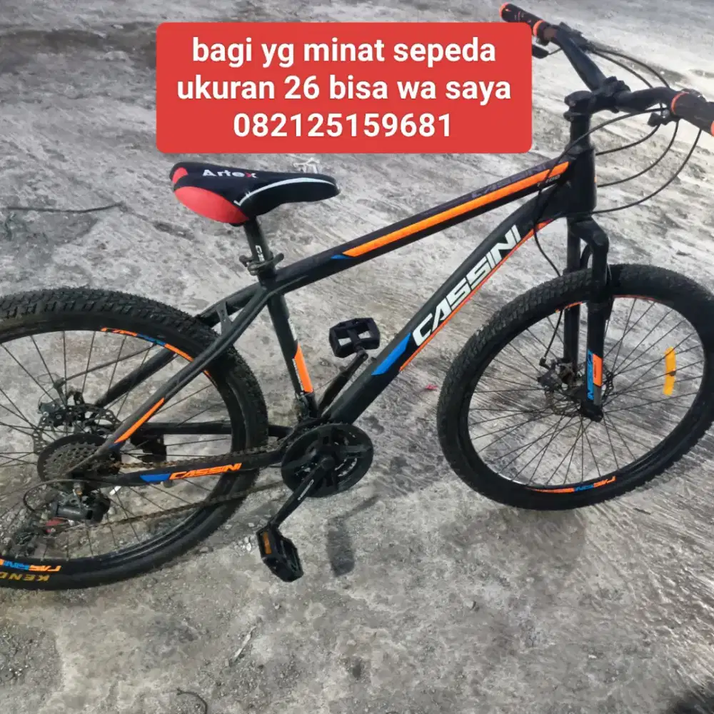 Sepeda MTB ukuran 26