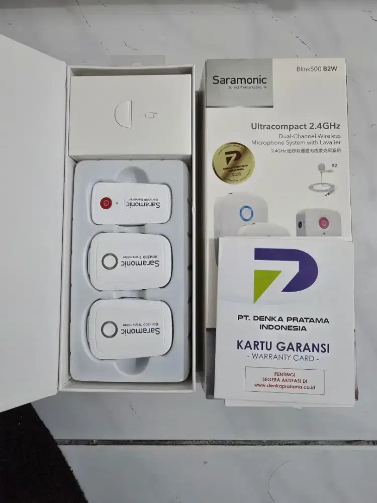 Saramonic blink 500 B2W wireless dual chanel