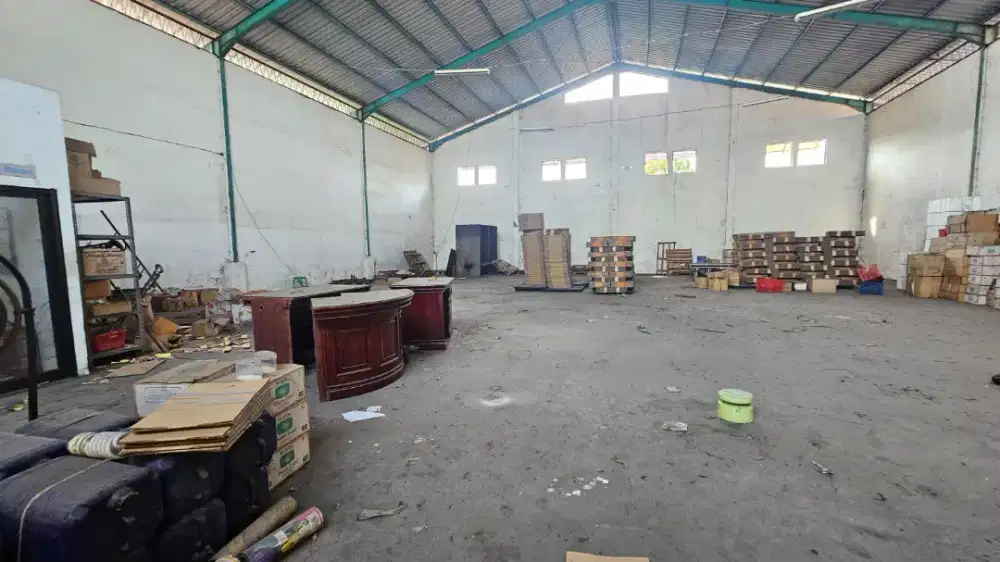 DIJUAL BU GUDANG EX PABRIK SNACK SUGIHWARAS, CANDI, SIDOARJO