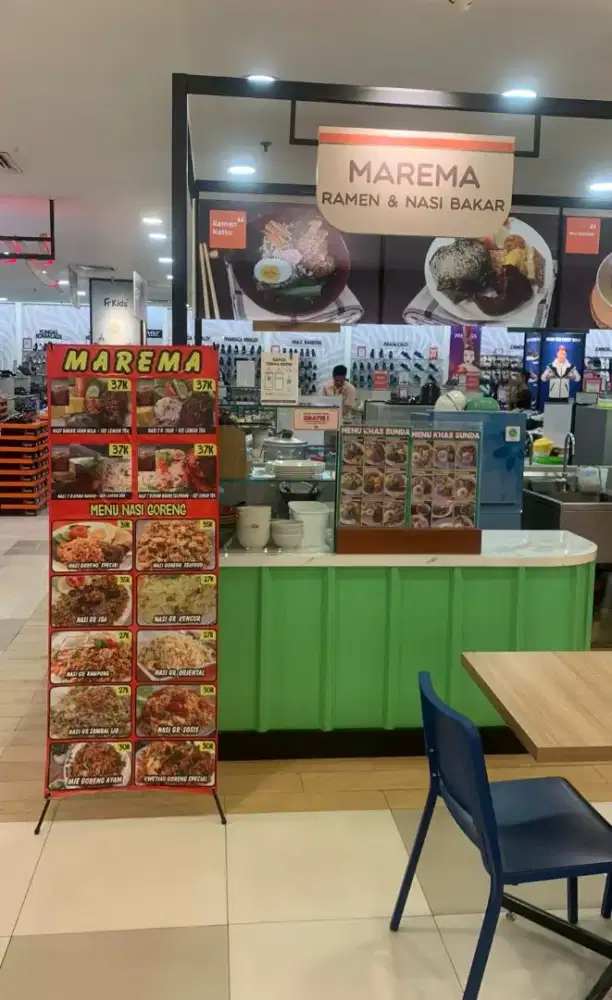 Dicari penjaga counter food court