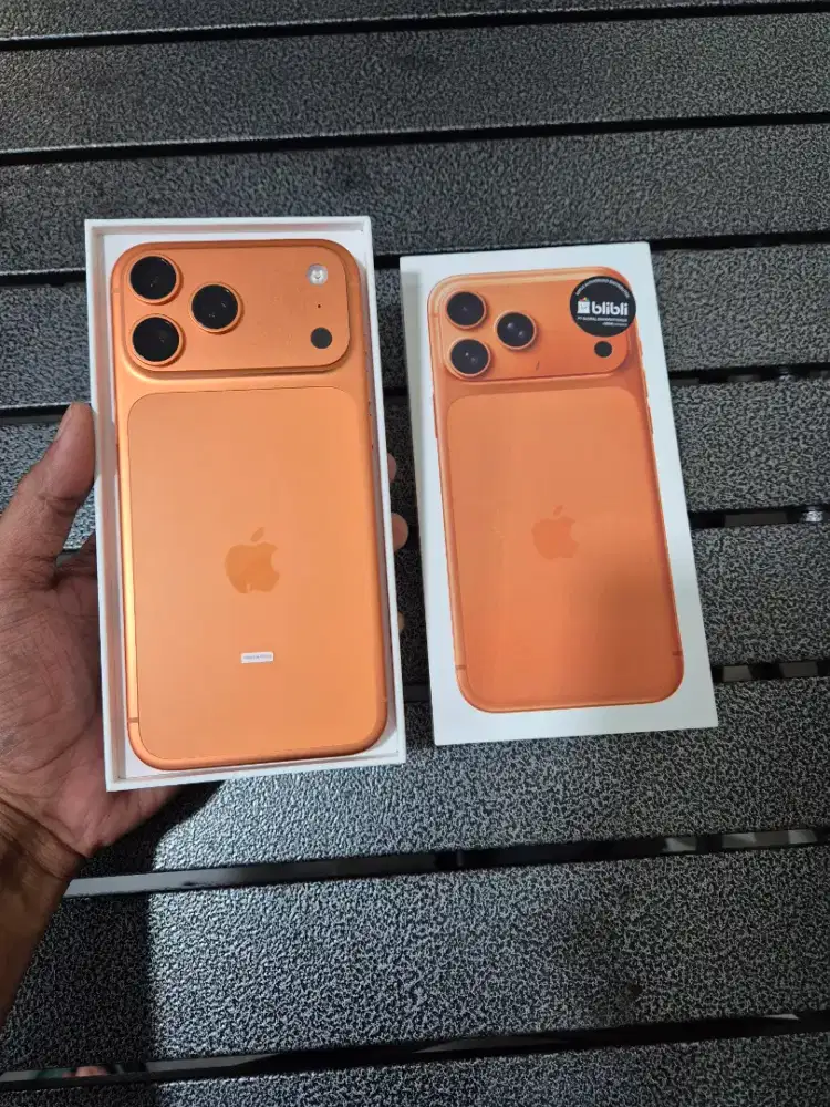 iPhone 17 promax 256gb iBox gdn orange like new