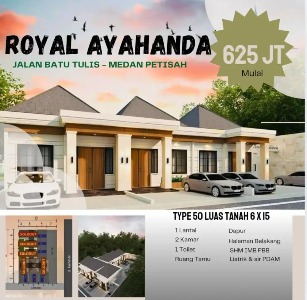 ROYAL AYAHANDA JALAN BATU TULIS 50/6X15