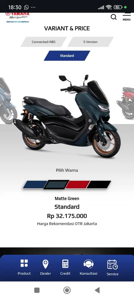 Jual Yamaha N Max thn 2023