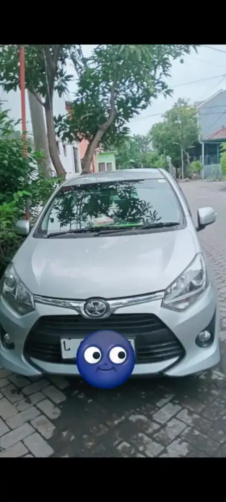 Toyota Agya Silver G Matic