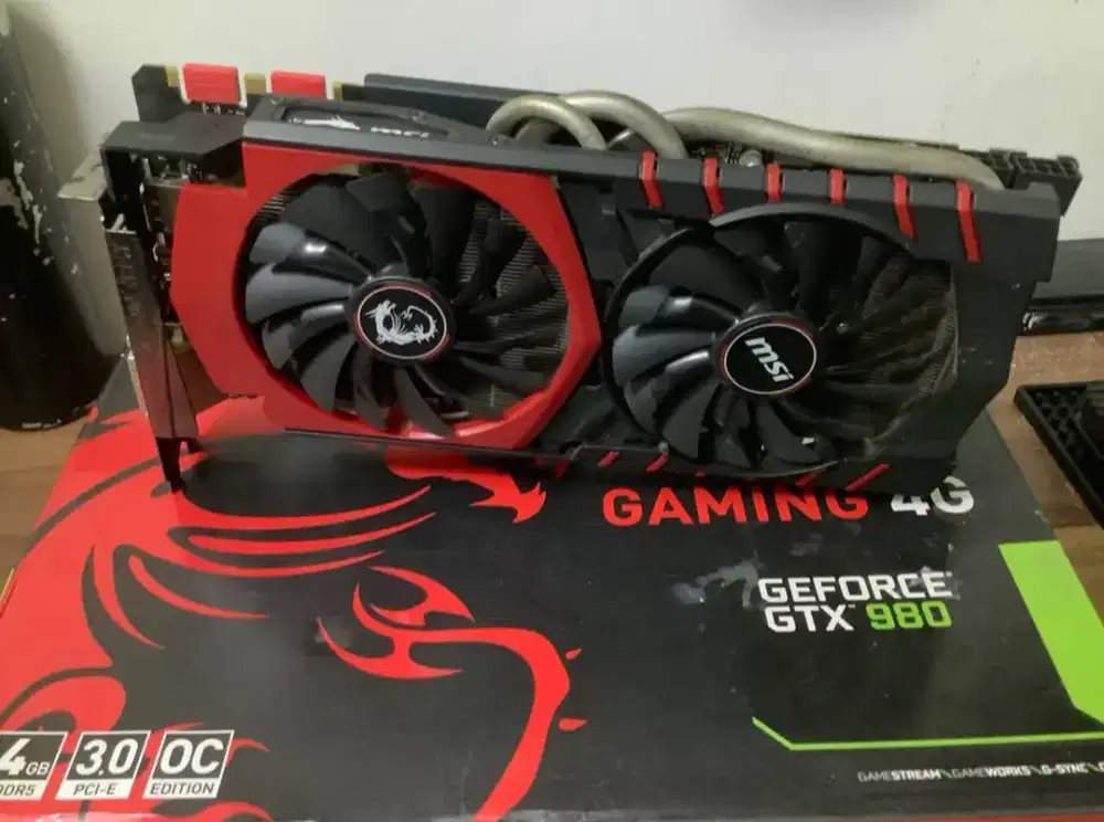 VGA GTX 980 4GB Masih Segel Full Set