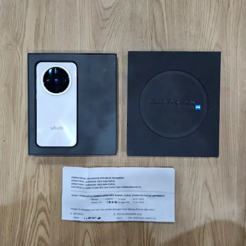 Vivo X200 Pro Mini 12/256GB Mulus Fullset Bea Cukai