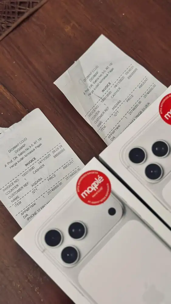 IPHONE 17 PRO MAX 256 SILVER