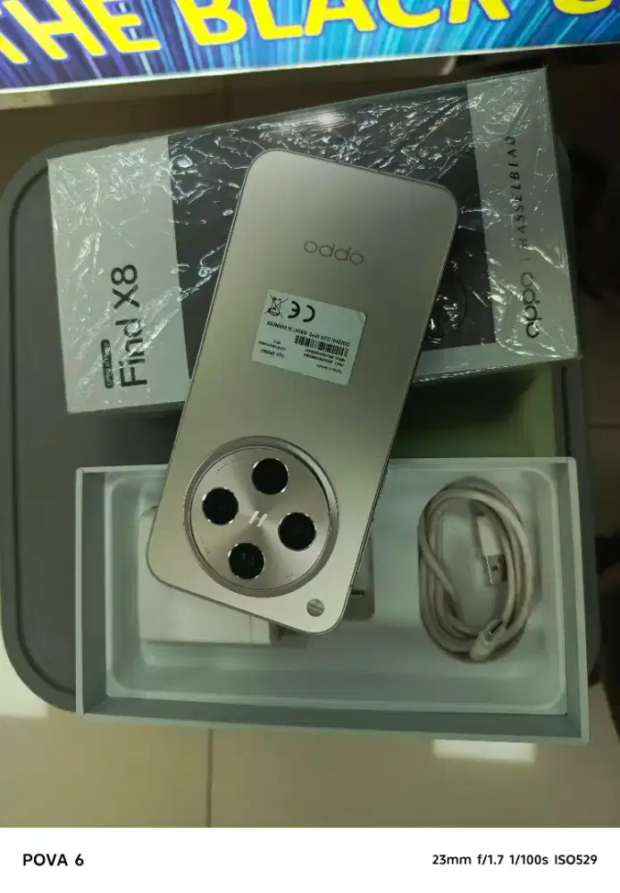 Oppo Find X8 5G ram 12 internal 256 fulset mulus ori