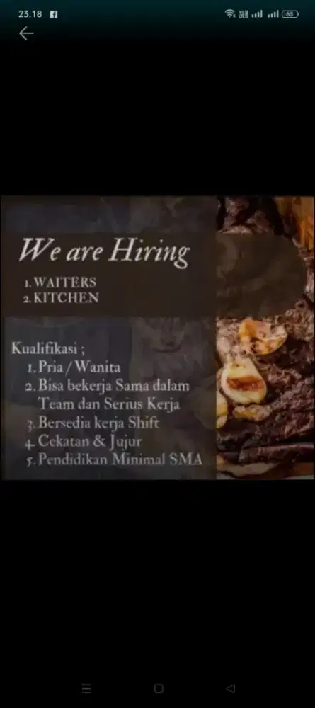 Lowongan kerja terbaru