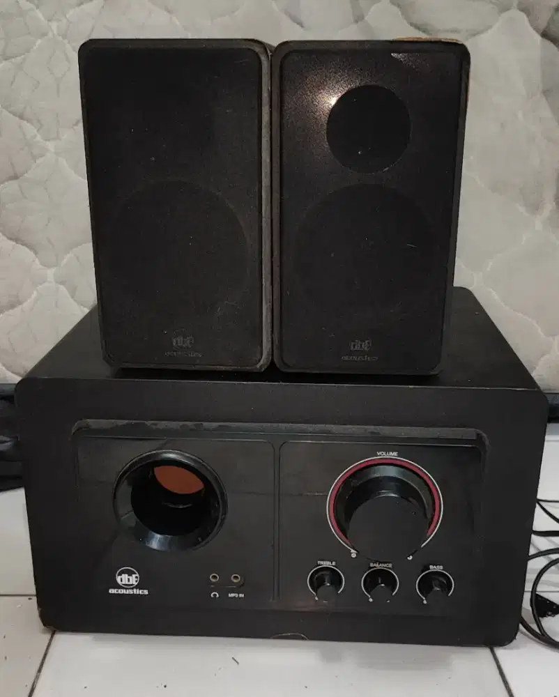 SPEAKER SUBWOOFER N CENTER AKTIF ,DBE  SP77