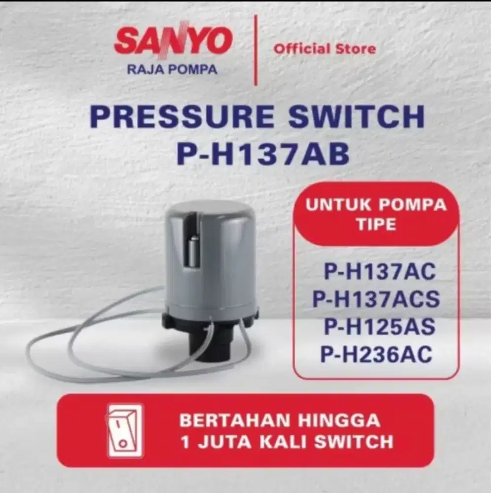 Otomatis Pompa Air Sanyo