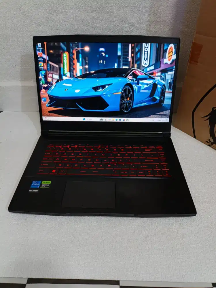 LAPTOP GAMING MSI GF63 11UCX THIN LIKE NEW