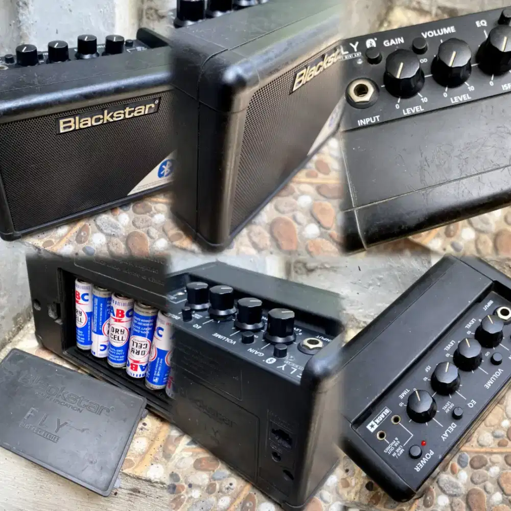AMPLI GITAR MINI BLACKSTAR FLY 3 PORTABLE (AMPLI BEKAS)