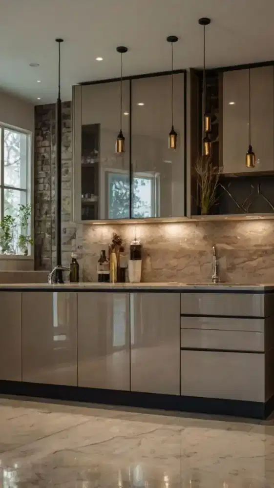 Kitchen set minimalis Lemari pakaian Bedroom set wallpanel Playground