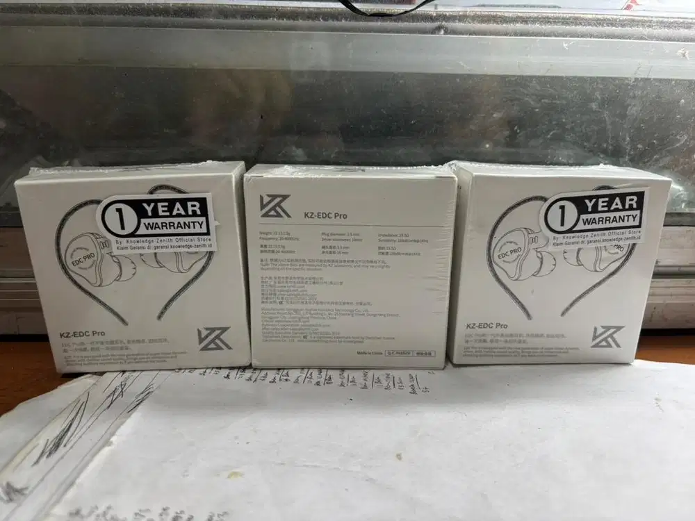 KZ EDC Pro Headset IEM New Free Antar Harga Pas