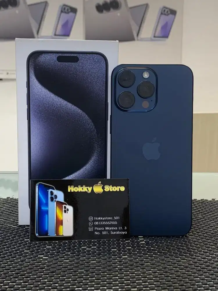 Iphone 15promax/512gb Blue titanium ex ibox bh 84%