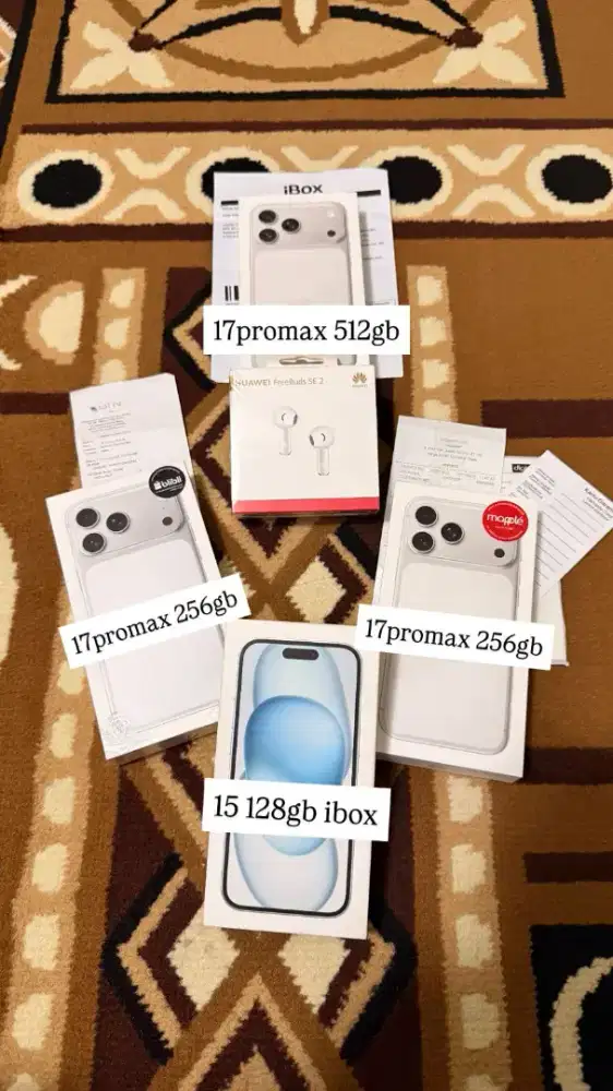 iPhone new segel semua