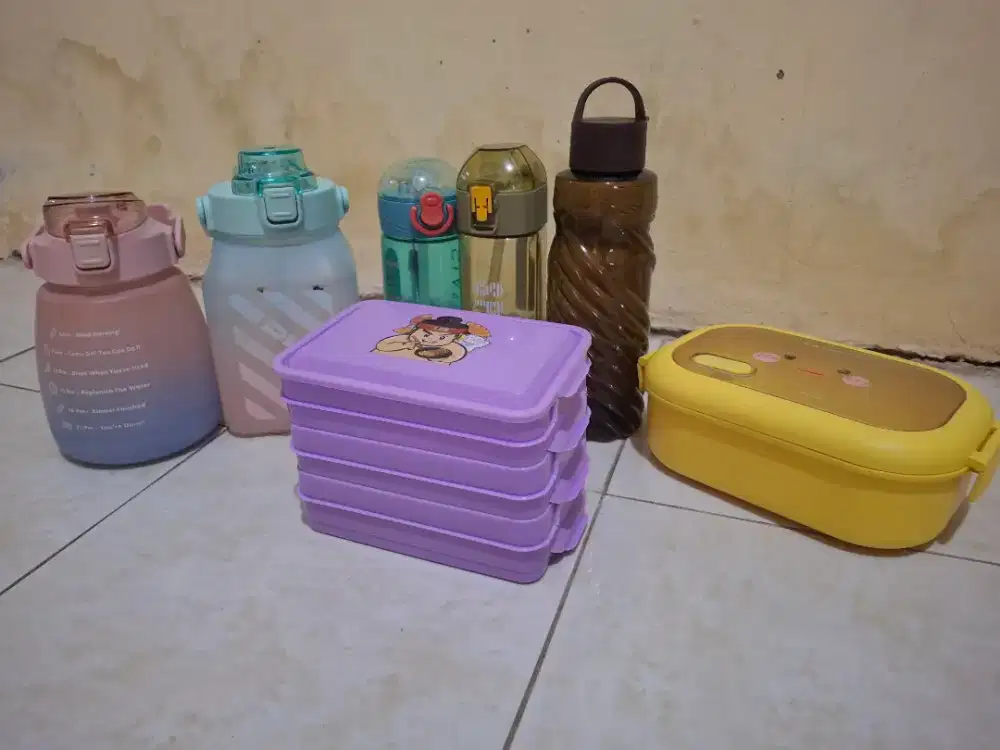 Mainan dan botol anak Preloved