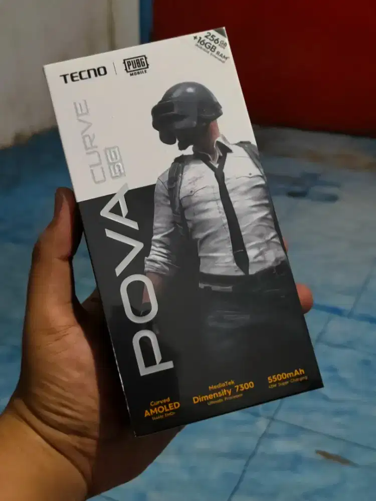 Tecno Pova Curve 5G Baru Segel Garansi Resmi 1Tahun Murah