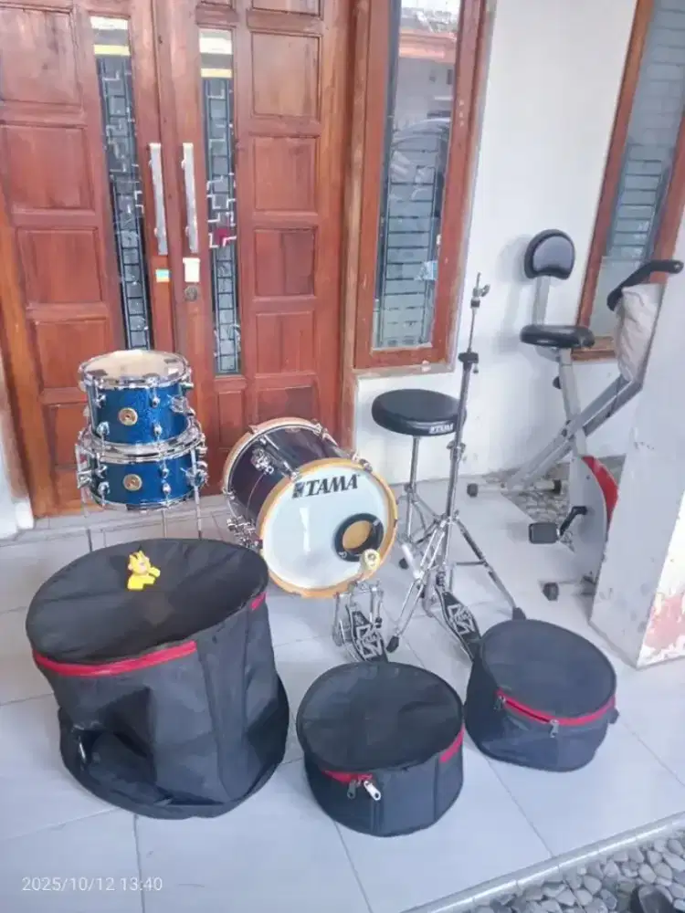 Tas drum tama club jam. Size 16in. 12in. 10in