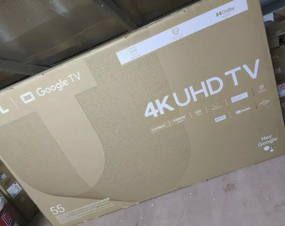 TCL 55 Inch Google Tv mulus sekali